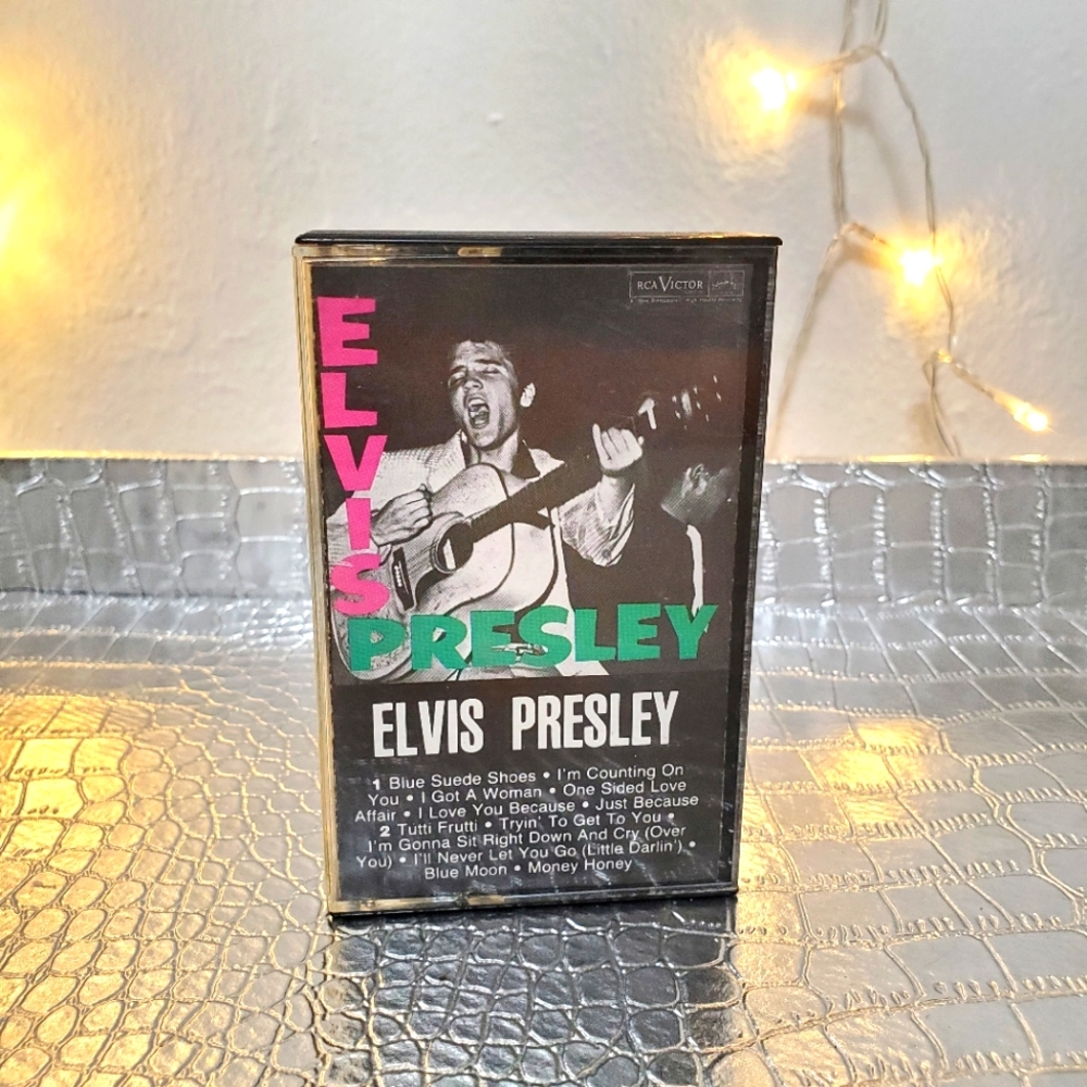 Elvis Presley RARE Cassette - Debut, Self-Titled Album 1956